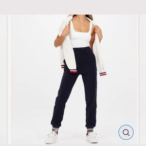 Upside Ralley Women's Navy Jogger Pants Sz M